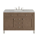 Whitewashed Walnut / Eternal Jasmine Pearl - 3 Faucet Holes