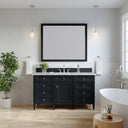 Black Onyx / Victorian Silver - 3 Faucet Holes
