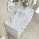 Bright White / Carrara White - 3 Faucet Holes