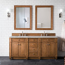 Saddle Brown / Victorian Silver - 3 Faucet Holes