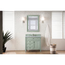 Sage Green / Carrara White - 3 Faucet Holes