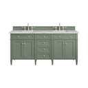 Smokey Celadon / Victorian Silver - 3 Faucet Holes