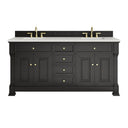 Black Onyx / Lime Delight - 3 Faucet Holes