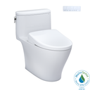 Toto Washlet+ Nexus 1G One Piece Elongated 1.0 GPF Toilet with S7A Contemporary Bidet Seat