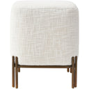 Renwil Meline Indoor Iron Stool - Antique Brass
