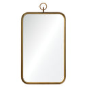 Renwil Coburg 39.5" Tall Rectangle Wall Mirror - Yellow