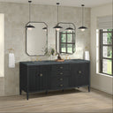 Carbon Oak / Parisien Bleu - 3 Faucet Holes