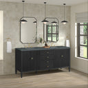 Carbon Oak / Parisien Bleu - 3 Faucet Holes