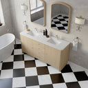 Coastal Driftwood / White Zeus - 1 Faucet Hole