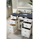 Bright White / Charcoal Soapstone - 3 Faucet Holes