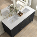 Carbon Oak / White Zeus - 3 Faucet Holes