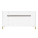 Glossy White / Victorian Silver - 3 Faucet Holes