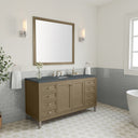 Walnut Whisper / Parisien Bleu - 3 Faucet Holes