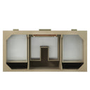 Pebble Oak / White Zeus - 3 Faucet Holes