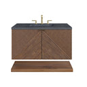 Chestnut / Charcoal Soapstone - 3 Faucet Holes