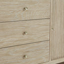 Sunwashed Oak / Victorian Silver - 3 Faucet Holes