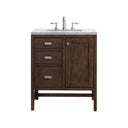 Mid-Century Acacia / Carrara White - 3 Faucet Holes