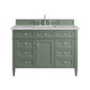 Smokey Celadon / Victorian Silver - 3 Faucet Holes