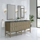 Pebble Oak / Parisien Bleu - 3 Faucet Holes