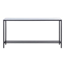 Renwil Bodin Indoor Iron Console Table - Matte Black