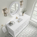Bright White / White Zeus - 1 Faucet Hole