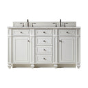 Bright White / Victorian Silver - 3 Faucet Holes