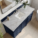 Victory Blue / Victorian Silver - 3 Faucet Holes