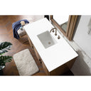 Whitewashed Walnut / White Zeus - 3 Faucet Holes