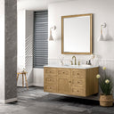 Light Natural Oak / White Zeus - 3 Faucet Holes