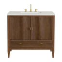 Mid-Century Walnut / Lime Delight - 3 Faucet Holes
