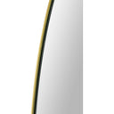Renwil Gallegos 36" Tall Rectangle Wall Mirror - Yellow