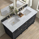 Black Onyx / White Zeus - 3 Faucet Holes
