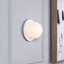 Renwil Raquels 6.5" Length Wall Sconce - White