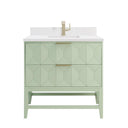 Pistachio / White Zeus - 1 Faucet Hole