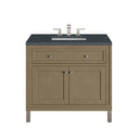 Walnut Whisper / Charcoal Soapstone - 3 Faucet Holes