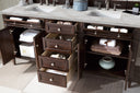 Burnished Mahogany / Victorian Silver - 3 Faucet Holes