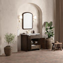 Sable / White Zeus - 1 Faucet Hole