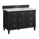 Black Onyx / White Zeus - 3 Faucet Holes