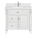 Bright White / White Zeus - 1 Faucet Hole