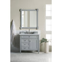 Urban Gray / Carrara White - 3 Faucet Holes