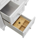 Bright White / White Zeus - 3 Faucet Holes