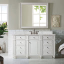 Bright White / Victorian Silver - 3 Faucet Holes