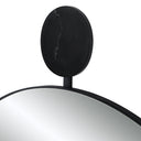 Renwil Adamas 42" H x 36" W Wall Mirror - Black