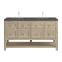 Whitewashed Oak / Parisien Bleu - 3 Faucet Holes