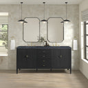 Carbon Oak / Charcoal Soapstone - 3 Faucet Holes