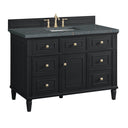 Black Onyx / Parisien Bleu - 3 Faucet Holes
