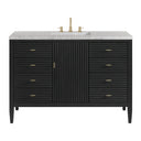 Carbon Oak / Eternal Jasmine Pearl - 3 Faucet Holes