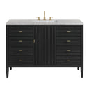 Carbon Oak / Eternal Jasmine Pearl - 3 Faucet Holes