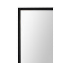 Renwil Amara 45" Tall Rectangle Wall Mirror - Black