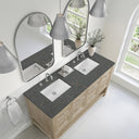 Whitewashed Oak / Parisien Bleu - 3 Faucet Holes